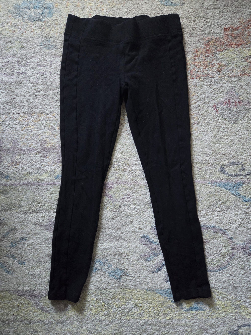 LOFT Black Skinny Ponte Leggings